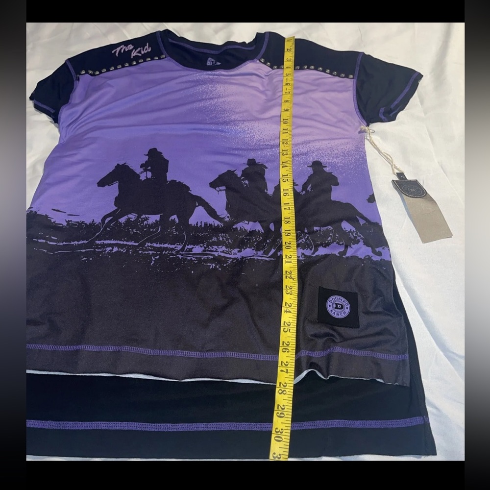 DOUBLE D Ranch Regulator Top Shirt Size Medium NWT $178 - Picture 6 of 8